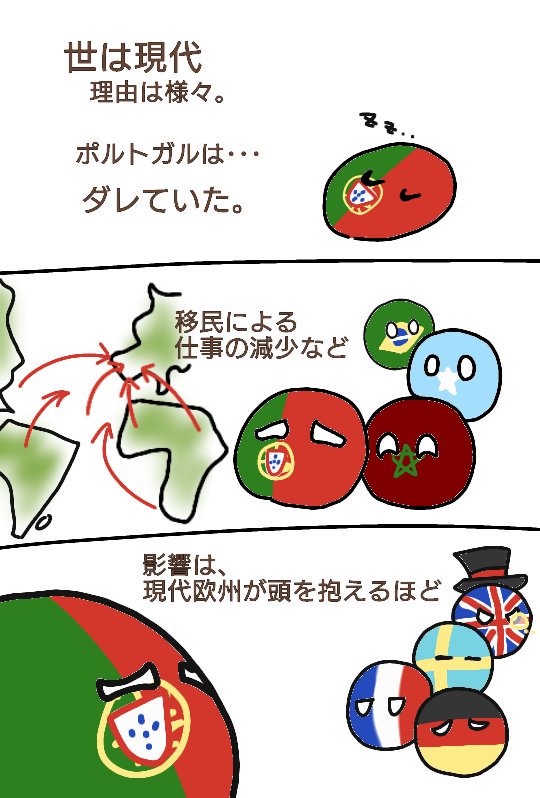 雑種𓃟 Twitterissa ポーランドボール ポルトガル月間のやつ 17世紀 現代のナニカ オチは無い 雑種𓃟 Twitterissa ポーランドボール ポルトガル月間のやつ 17世紀 現代のナニカ オチは無い