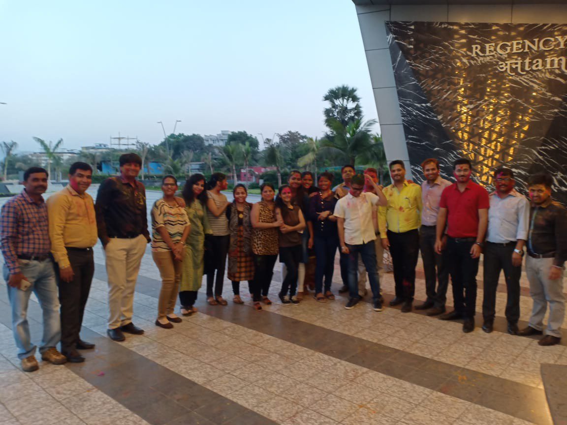 RegencyAnantam's tweet photo. Glimpses of the Holi celebration at Regency Anantam. #RegencyAnantam #RegencyGroup #HoliFestival #Celebration #festivalofcolors #Holi #Glimpse https://t.co/i3N9XgbqB2