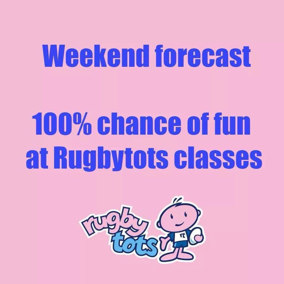 Time to get up and out of bed and get yourself down to your Rugbytots class!

#rtmorefun #loverugby #rugby #asone