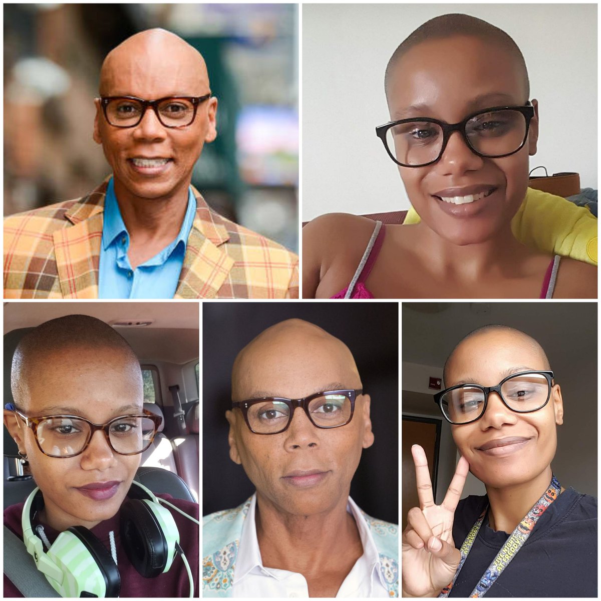 genesiz613's tweet photo. When u get told u look like this beautiful person, (even tho they were TRYING to be rude) u embrace it huni.. cuz I sure do!
#ButWheresTheLieTho?
@RuPaul
#yesmutha!
#Arewerelated?
#Gorgeous
#IloveRu
#BaldisBeautiful
(Pictures of Ru& of Genesiz to compare similarities in looks) https://t.co/L67IkYq354