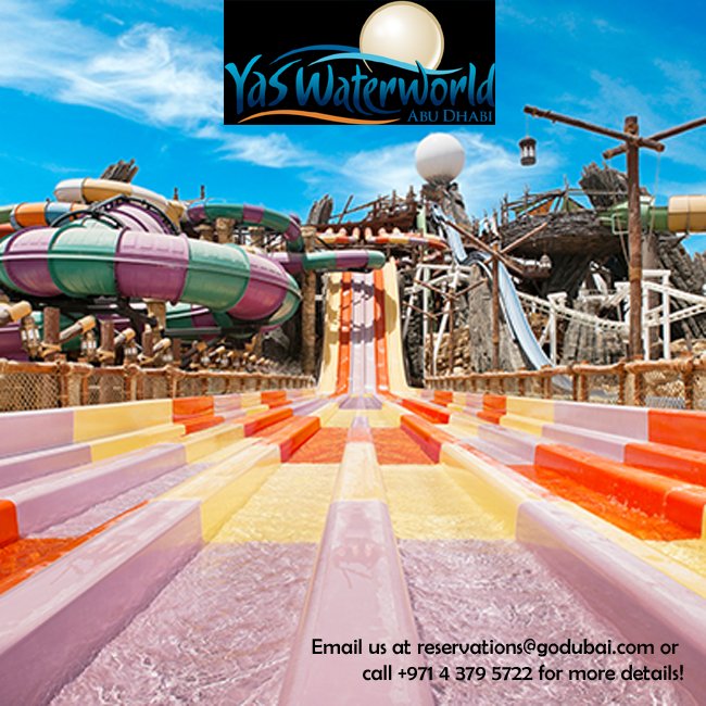 Dubaiprnetwork's tweet image. Experience and discover the Yas Waterworld Abu Dhabi! For bookings email us at reservations@godubai.com or call +971 4 379 5722 for more details! #funadventure #familyadventure #godubaipromo #promotours #touroffers #lowestoffer #tourpromotions #adventure #dubaiprnetwork