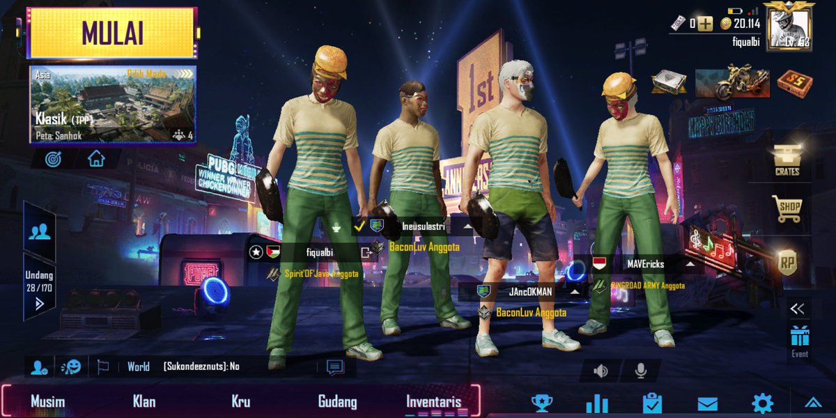 Squad bot..tapi bukan kaleng-kaleng.😄 #MainBarengTerus