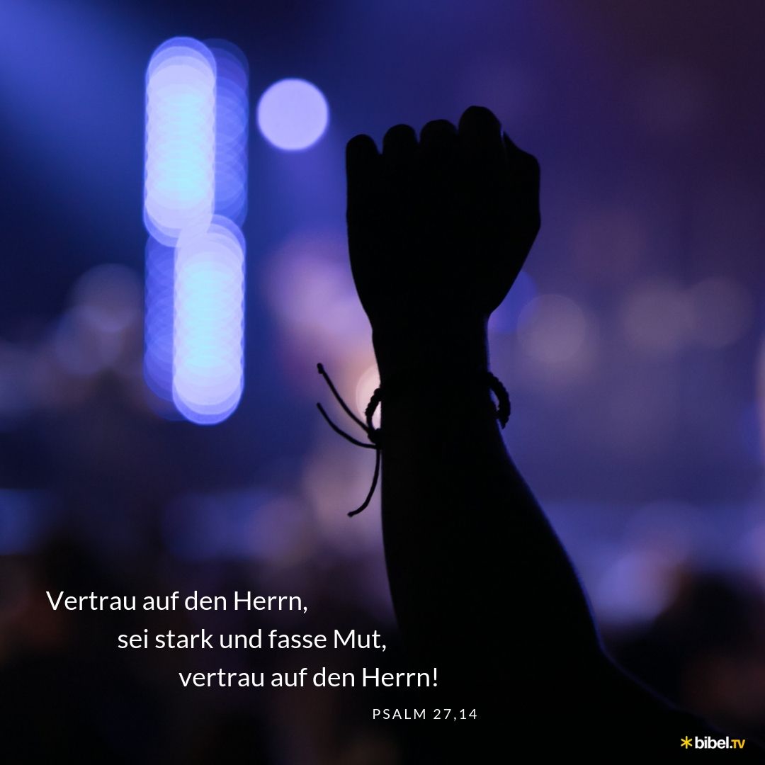BibelTV's tweet photo. "Vertrau auf den Herrn, sei stark und fasse Mut, vertrau auf den Herrn!" (Psalm 27,14; GNB)
#Tagesvers #VOTD #traust #herr #vertrauen #mut #power #god #glaube #strong #stark https://t.co/mEj2i0goQr
