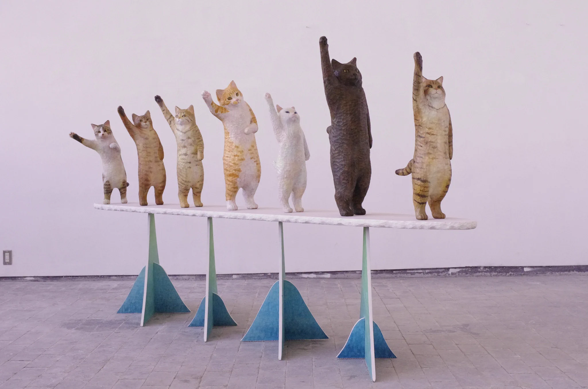 面白い体験が出来る装置を作りたい気持ちからできたものｗｗｗ猫とハイタッチできるとは素晴らしいｗｗｗ