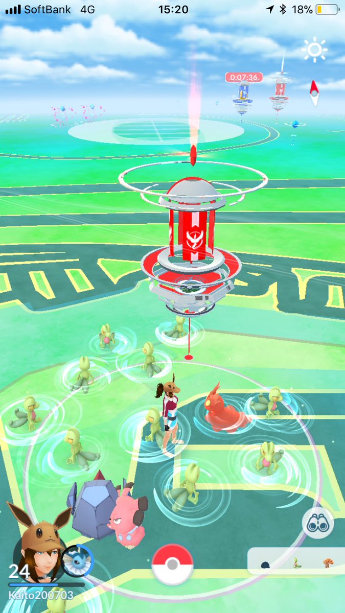 ポケモンgo キモリ大量出現で異様な光景に みんなの街の爆湧きの様子を紹介 ポケモンgo攻略まとめ速報