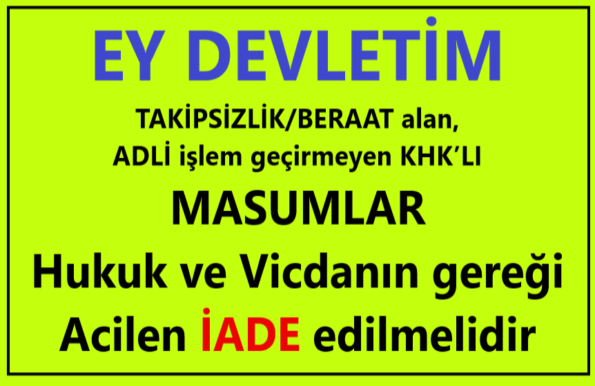 SalihS42's tweet photo. HUKUK DEVLETİYİZ
Yargıda Masumiyeti Belgelenen, ADLİ işlemi olmayan VATANDAŞIN Hakları HUKUK,AHLÂK ve VİCDANIN gereği Acilen İADE edilmelidir
#cumartesi
#GeceyeNotlarBırakalım
#SaidNursi
#ept19
HAYIRLI SABAHLAR
GÜNAYDIN
James Harden
@tcbestepe @abdulhamitgul @YildizFeti @ikalin1 https://t.co/0EJBA2nnBu
