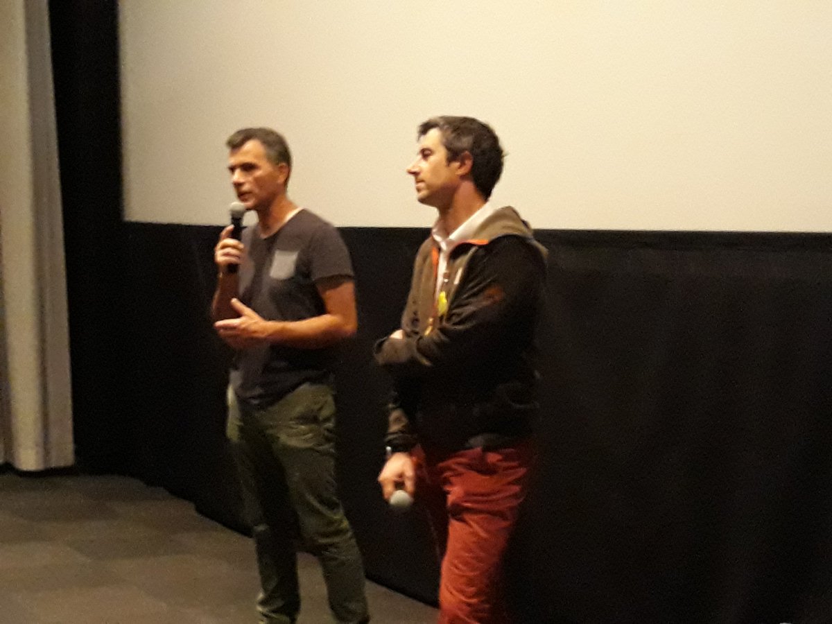SoleneTvrt's tweet photo. Avant première #jeveuxdusoleil hier soir à Nantes avec @Gilles_Perret @Francois_Ruffin et @Fakir_ au @CinemaConcorde . 
#marceltour

Merci!! https://t.co/PYDFHNp8fi