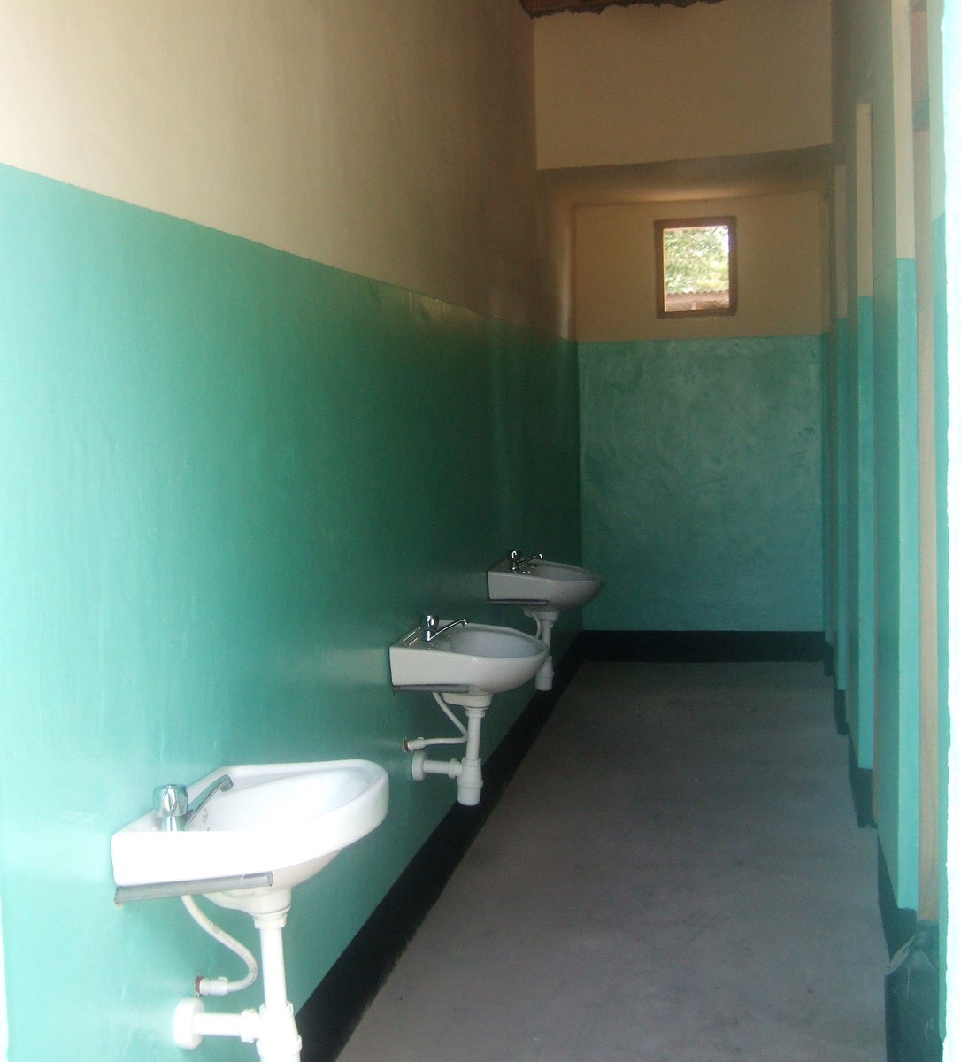 Our new toilet block! Thanks so much to all our donors. #education #Tanzania