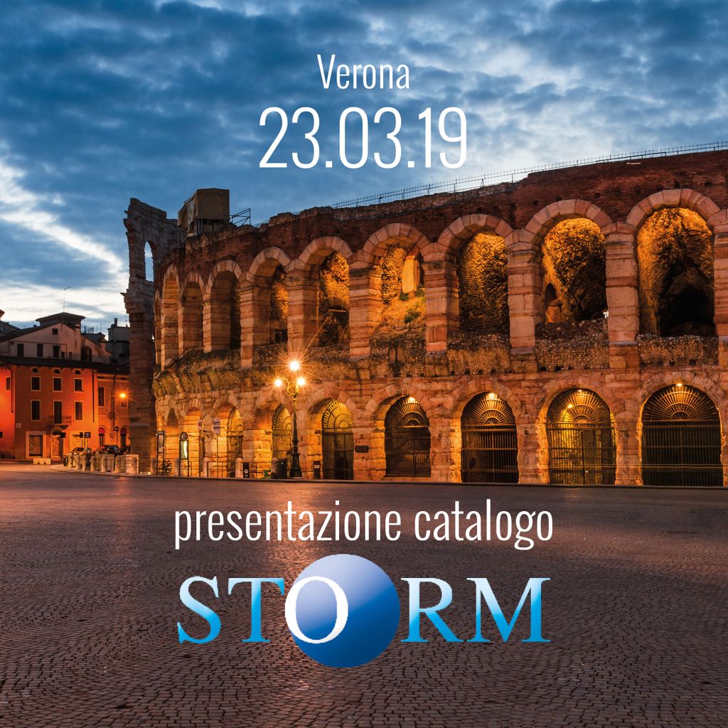 idrotrade's tweet image. L’attesa è terminata! 
Oggi pomeriggio, nella splendida cornice della città di Verona, presenteremo il nuovo catalogo Storm 2019-2020.
Potrai seguire l’evento di presentazione in diretta su Facebook a partire dalle ore 16.00.
Stay tuned!

#Storm #StormDesign #nuovocatalogo
