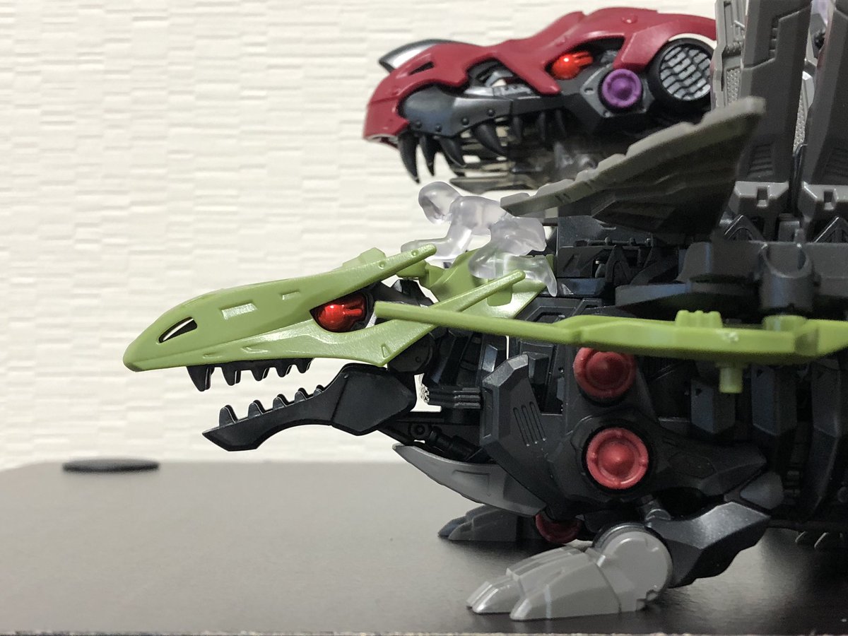 カブト男 Sur Twitter 新デスメタル四天王 今日放送のアニメでも驚異的な強さを見せた上にデスレックスの力を手に入れてもう手に負えないんじゃないかってくらいに 随伴機ディロフォスも加わって今後も苦しめられそう ゾイドワイルド