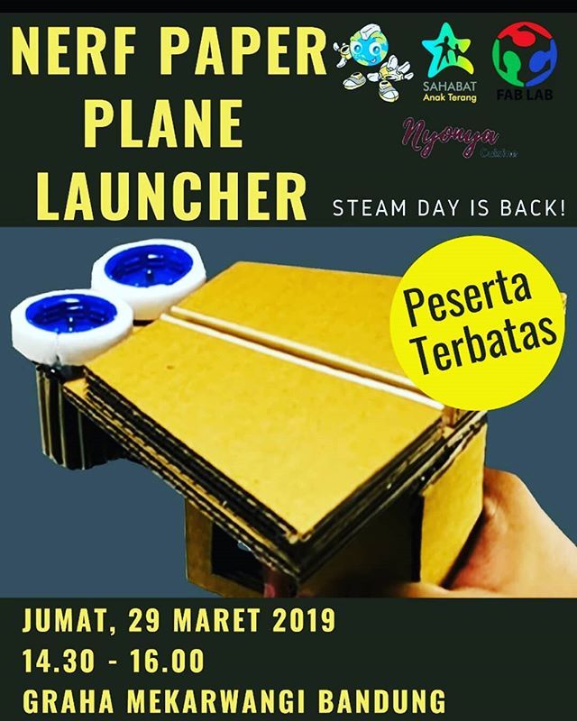 fablabbdg's tweet photo. Mengapa kegiatan STEAM penting? .
.
Karena melatih _problem handling_ anak-anak. .
Kegiatan berbasis proyek menantang pengetahuan, sekaligus mengasah sikap ulet dan pantang menyerah. Menguji kemampuan untuk memecahkan permasalahan sekaligus mengasah kebe… https://t.co/qoX1SLOALT https://t.co/lm7PVcE7Nm