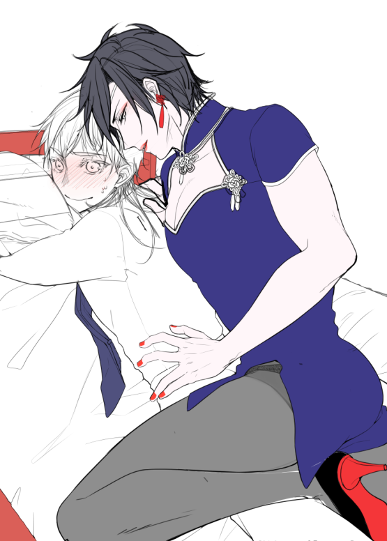 壱加さん(@zkr_tk)の燭鶴小説の表紙を描かせて頂きました! 3/31インテで発行のご本です! 女装攻め大好きなので意気揚々と好き勝手描かせて頂きました…是非御手に取ってご覧下さい!
画像は下書きから完成までのふんわりとした流れ
https://t.co/BqrSvXHQK3 