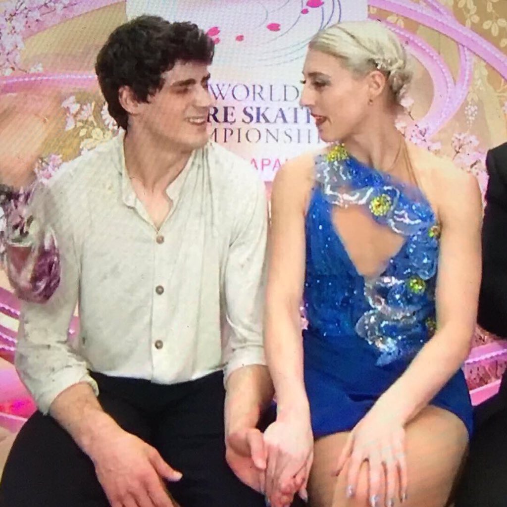 Thanks again for this wonderful programme @pipergilles @pauldpoirier , it’ll be one of the unforgettables! ✨💫🙌 #gillespoirier #worldfigure2019 #icedance #teamcanada🇨🇦 #pipergilles #paulpoirier #vincent #magic #performance #starrystarrynight