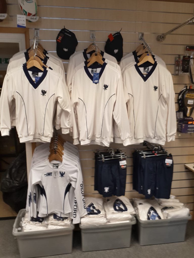 BS_Shop1's tweet photo. The sun is out and that can only mean one thing, cricket season is here! We are now fully stocked with all the clothing essentials for cricket and summer uniform. @BedfordSchool @BedSchoolSport @bedfordschoolcc @ianjsilk #outstandingsport #beprepared #sunsout #cricket https://t.co/Kt5kd4FH82