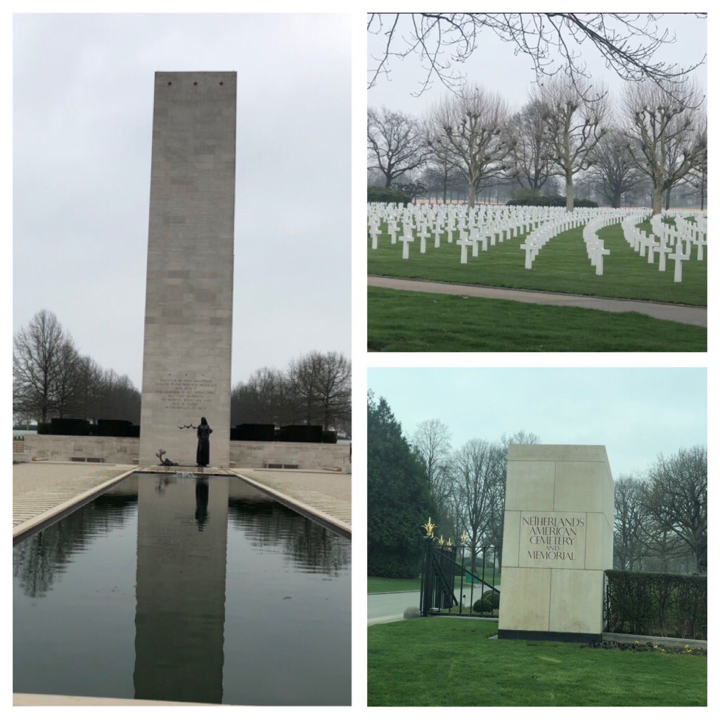 HarryCoorens's tweet photo. Visiting the American cemetery in Margraten this morning. A place that is thought provoking and exemplifies gratefulness and respect. https://t.co/188FiaMFr8