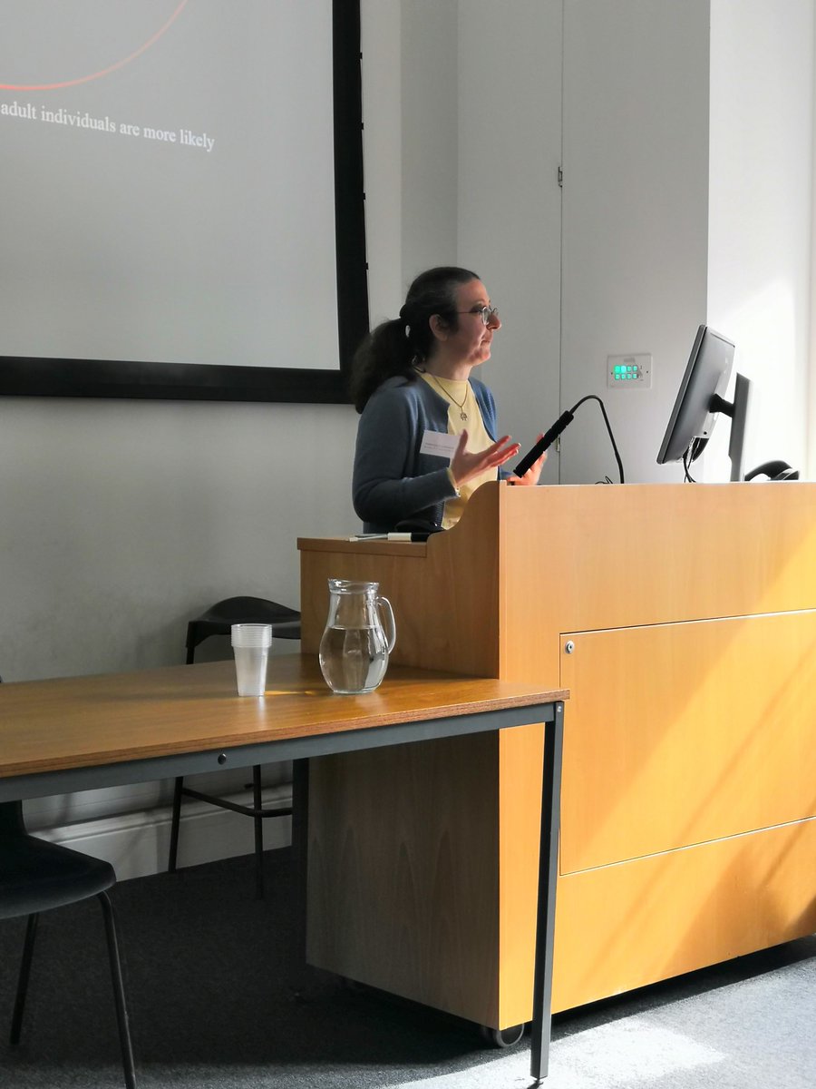 The Archaeo-zoologist of the Team, Dr Francesca Alhaique talking  about "Between Sacred and Profane: Human-Animal Relationships at Abu Tbeirah (southern Iraq) in the 3rd millennium BCE" #aneAnimalEncounters <a href="/Augusta_McMahon/">Dr Augusta McMahon</a> <a href="/tspiritedhorse/">Lærke Recht</a>  <a href="/UCamArchaeology/">Cambridge Archaeology</a>