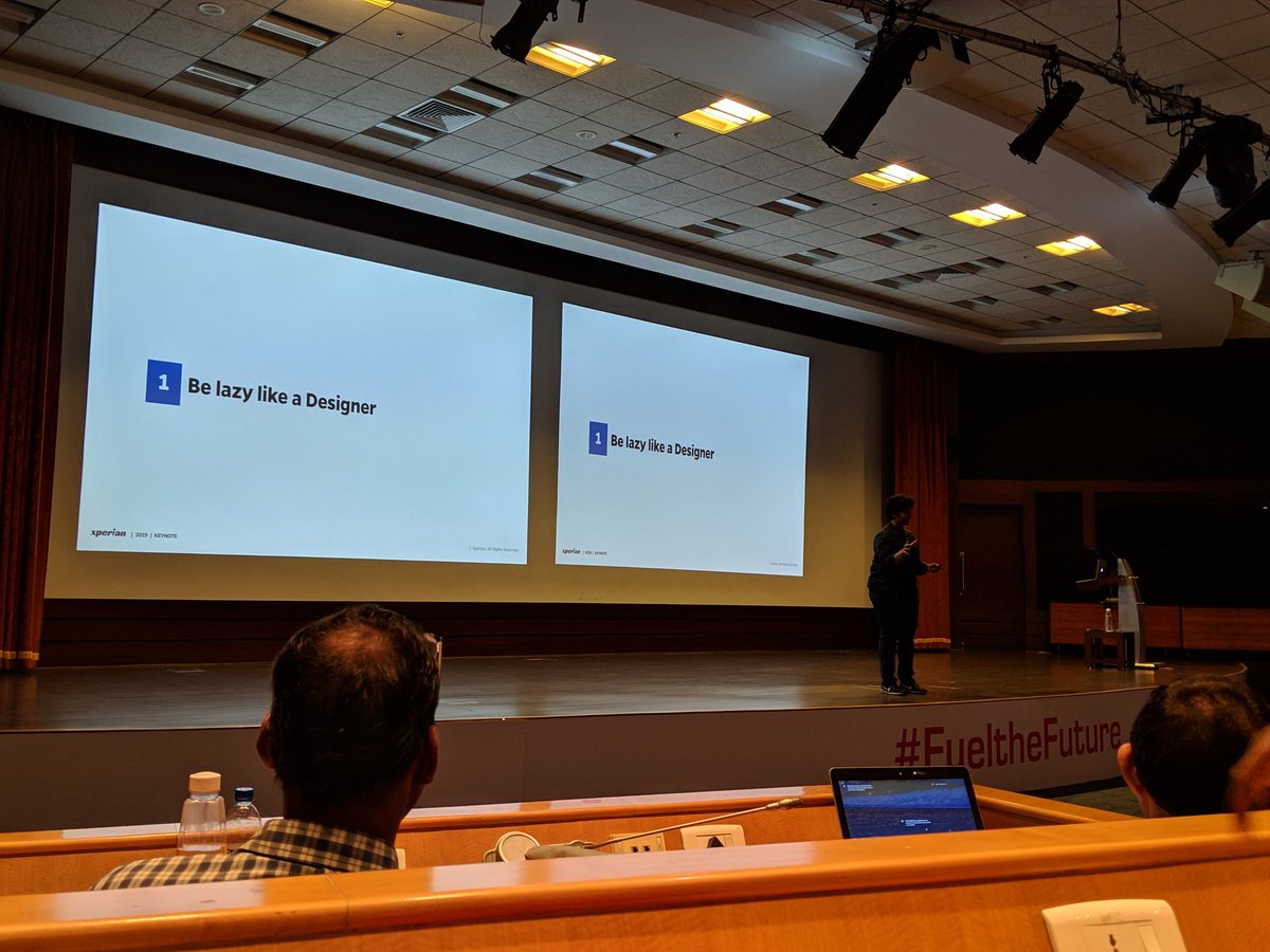 naththeprince's tweet photo. Any Body Can Design - tips from Karthi. Very interesting, funny and informative talk. #WTMHYD #IWD2019 https://t.co/y2TXzkyr1j
