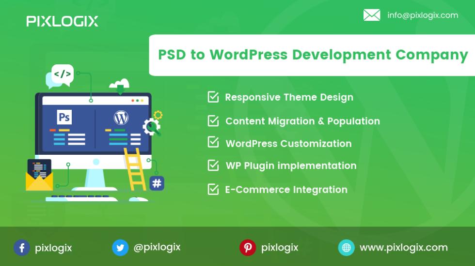 pixlogix's tweet image. Are you struggling to migrate to Wordpress? 

Want to know how a WordPress development company can help you out? Let us know your bottlenecks in the comments below!

Visit here: bit.ly/2VZ0BU2

#wordpressdevelopment #psdtowordpress #wordpressdevelopmentservice