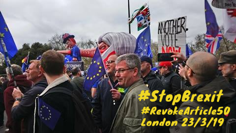 StopBrexitMarch's tweet photo. Today we march to revoke Article 50 and stop brexit
#RevokeArt50Now #RevokeArticle50March #RevokeArticle50 #RevokeA50 #StopBrexit #StopBrexitFloat https://t.co/wp8nTysf4r