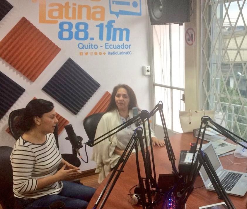 EcuadorMAE's tweet photo. [FINALIZA] Entrevista a la directora Nacional Forestal, @Jessyecc, quien dialogó sobre las acciones y desafíos para la conservación de bosques en el Ecuador, por @RadioLatinaEc https://t.co/GKOMWP8a1d