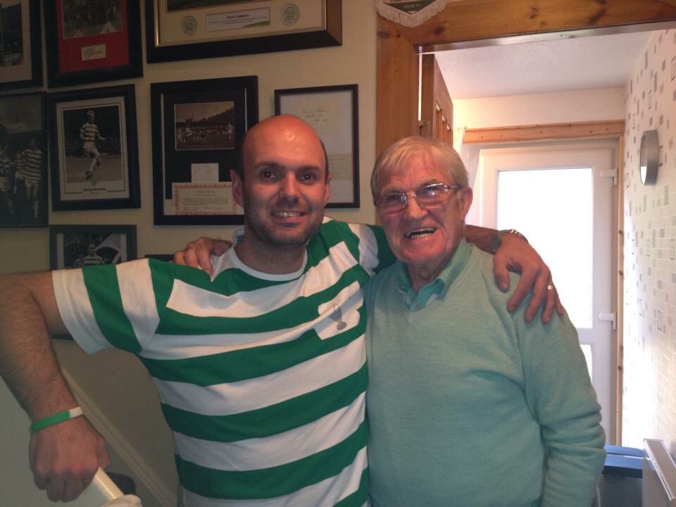 Happy birthday to mr celtic lisbon lion bertie auld never forget the day he toured ma gaff! 