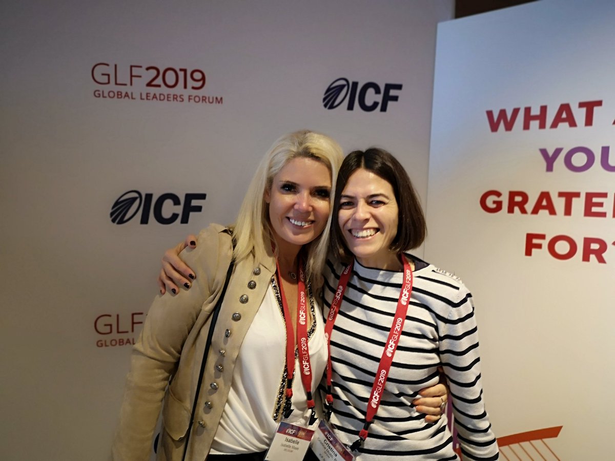 crismolto's tweet photo. Examine processes, explore leadership estrategies and share perspectives at #ICFGLF2019 is easier being funny!!! Tank-iu uuuu EMEA area 🤩!!! #ICFproud @ICFHQ https://t.co/idblU2LdWG