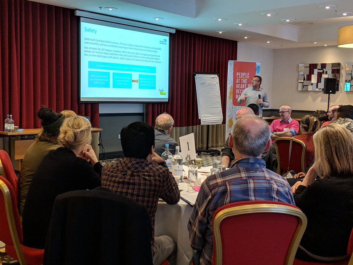 KaelaJS's tweet photo. Things are underway at the first #NGNPublicPanel a #minipublic convened to help identify public priorities for the company @involveUK https://t.co/XlzR5wUkkq