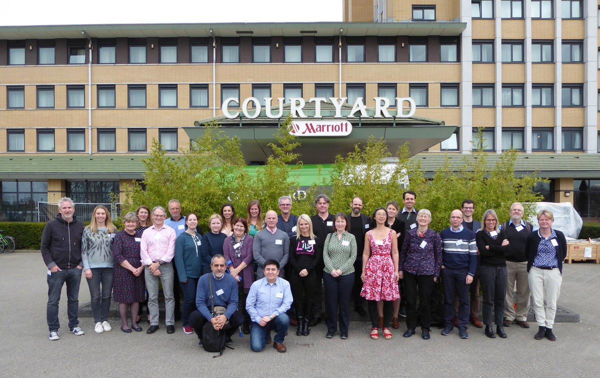 The Participants of the 243rd #ENMC International Workshop 'Developing guidelines for management of reproductive options for families with #maternally #inherited #mtDNA disease' in Hoofddorp, the Netherlands.