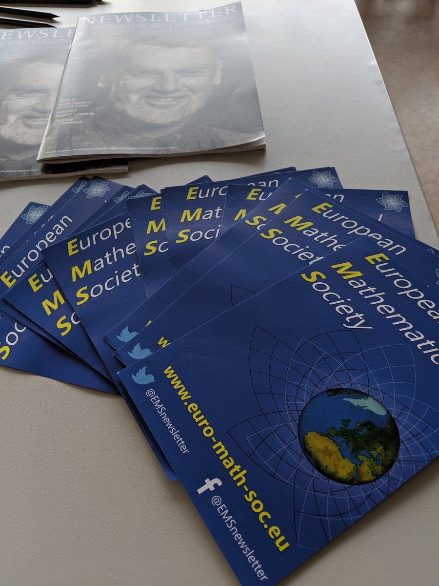 math_soc's tweet photo. We're at a @EMSnewsletter meeting today in sunny Berlin! https://t.co/2UDCQej5tr