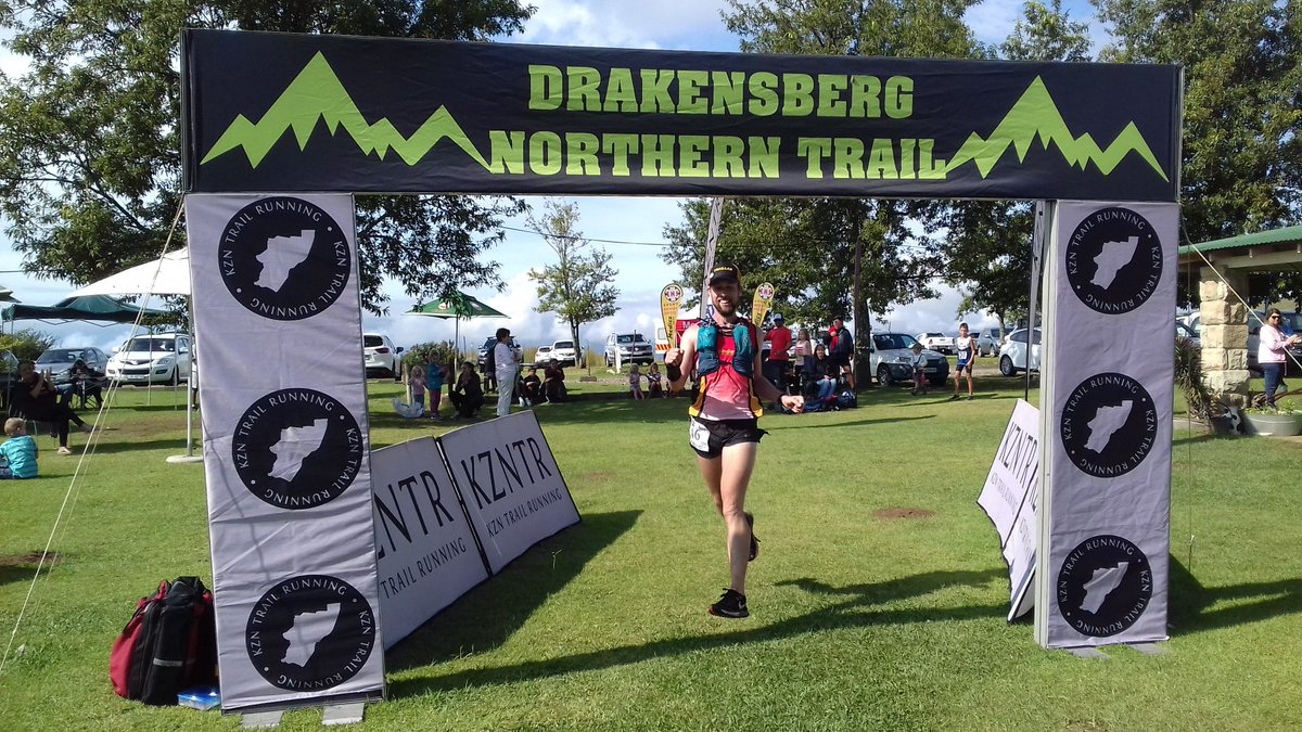 KZNTRAILRUNNING's tweet photo. Strong finishes by the top three males in the 20km:
1. Martin Crous (1:56:26)
2. Tyrone Holder (2:12:55)
3. Brendon Kegel (2:13:13)

Well done gents!
#dnt2019 #drakensberg #trailrunnerlife https://t.co/xN8W8Y2iMR