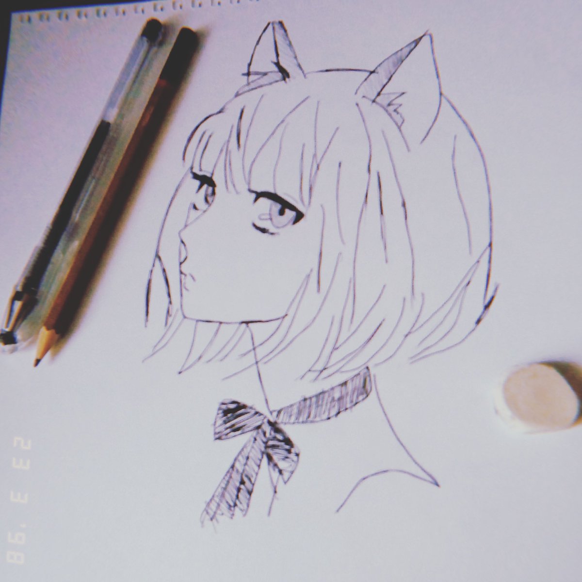 BertaRo89491928's tweet photo. #art #anime #kawaii #sketchbook #sketch #aesthetic #animeart #artwork #tweettag #nicely #pen #picture #artist https://t.co/RroHWzTLW6