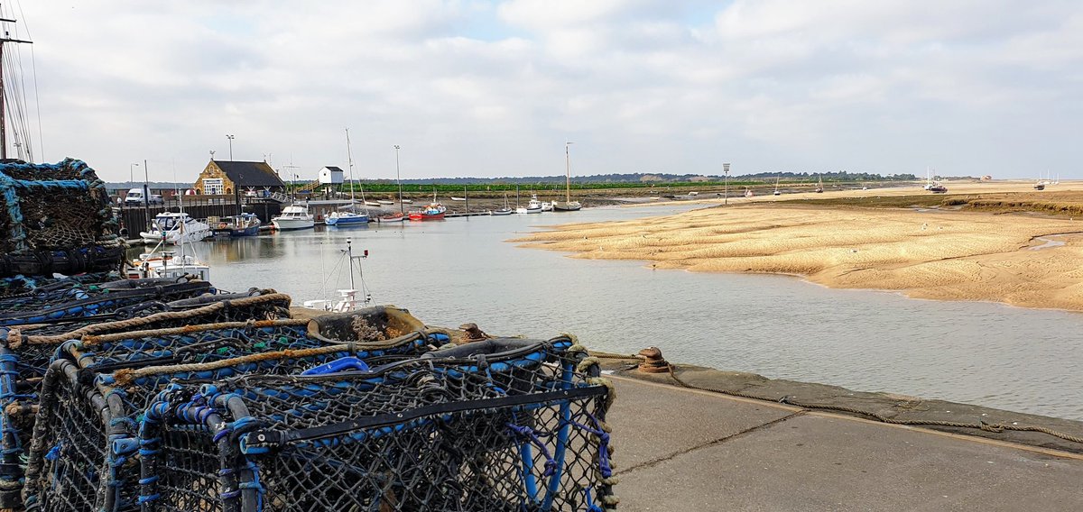 cycleabout's tweet image. #wells-next-the-sea, never tire of this view, high tide or low tide.
