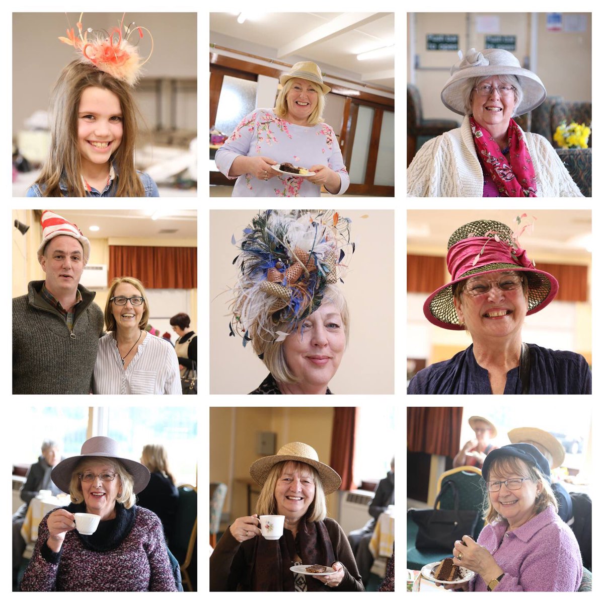 Janeh271's tweet photo. Yesterday we organised a #wearahatday #afternoontea for @braintumourrsch in memory of four much loved friends- generosity, kindness and a really uplifting afternoon @elaronndy https://t.co/Lc9ZJX7Nzh