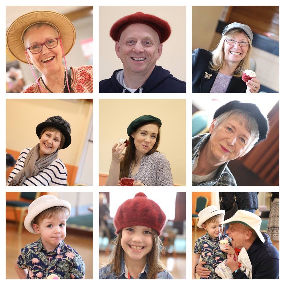 Janeh271's tweet photo. Yesterday we organised a #wearahatday #afternoontea for @braintumourrsch in memory of four much loved friends- generosity, kindness and a really uplifting afternoon @elaronndy https://t.co/Lc9ZJX7Nzh