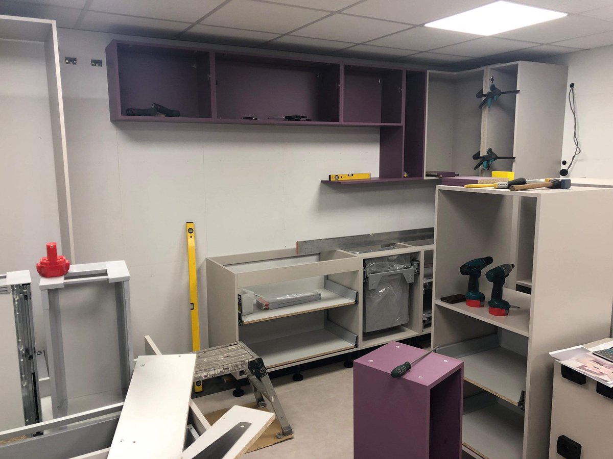 Two weeks today we will be opening our new showroom it’s all go go go! #newyearnewus #exeter #kitchens