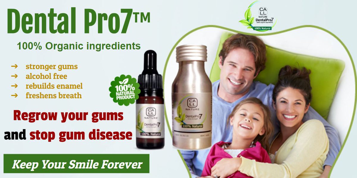 nfl_5s's tweet photo. How To Use Dental Pro 7™?
This product is easy to use. Just use it like you brush your teeth or rinsing with mouthwash. After using 2 to 3 times, you will feel the difference. Whenever you use Dental Pro 7 its active ingredients start addressing the unhealthy bacteria. https://t.co/Hb0RMyWjRD