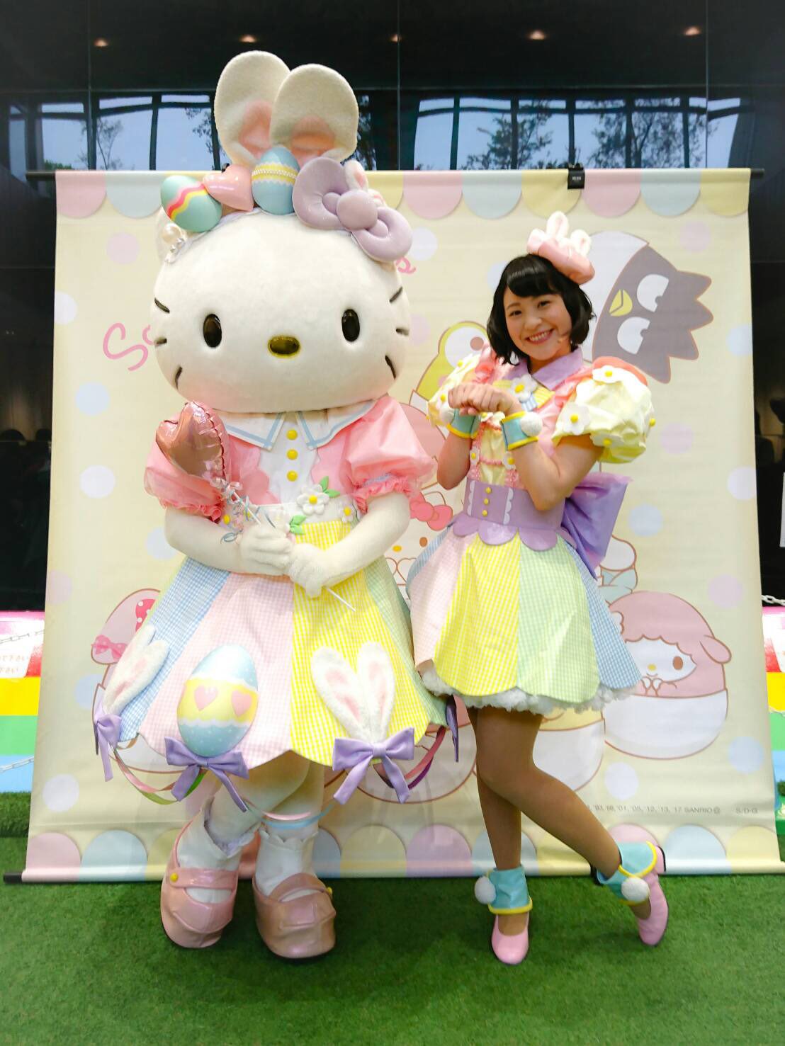 サンリオショップ情報 公式 Pa Twitter 本日実施のsanrio Gift Gate グランツリー武蔵小杉店のハローキティグリーティングの様子をちらっとご紹介 イースター衣装のキティちゃんもお姉さんもとっても可愛いです お越しいただいた皆さま