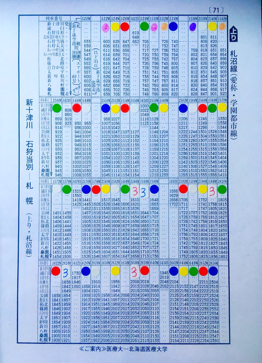 本日の学園都市線車両運用 Twitter Search