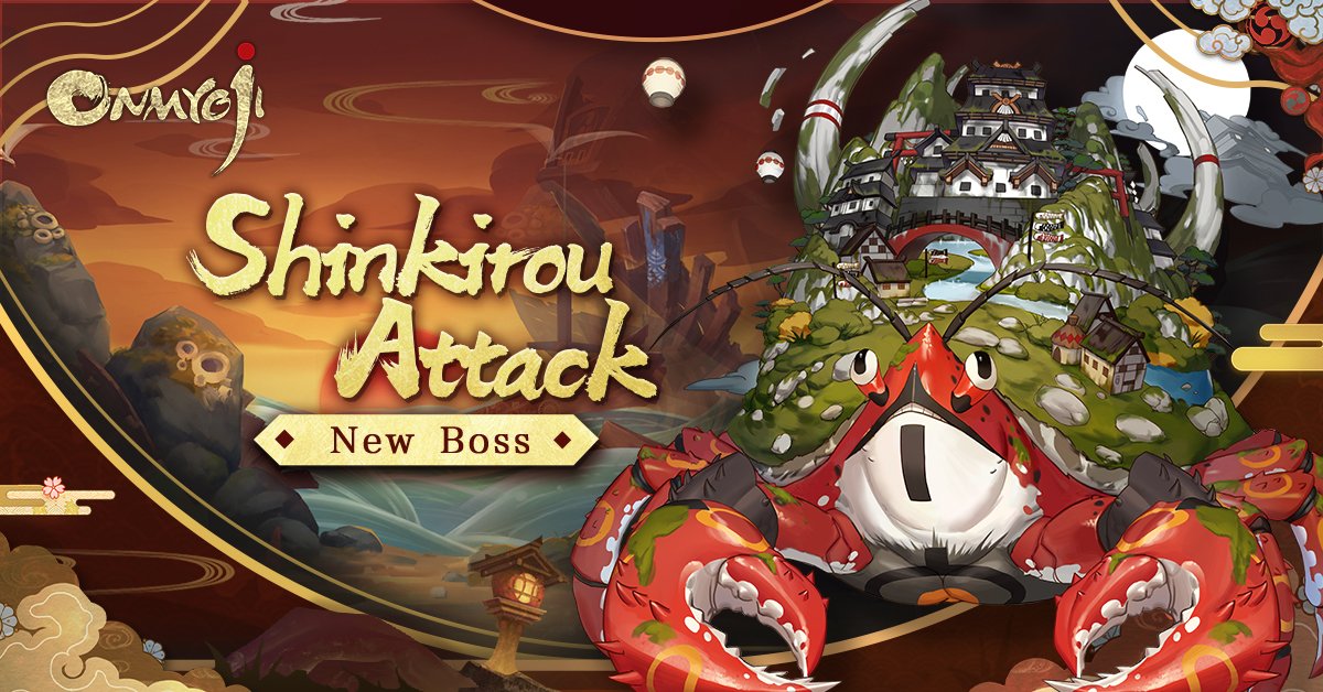 Onmyojigame's tweet photo. After the update on March 27th, new Assembly Boss Shinkirou will appear in Demon Encounter!
Dear Onmyoji, get ready for the new BOSS!
#Onmyoji #DemonEncounter #Shinkirou https://t.co/DgIp7eCWwk