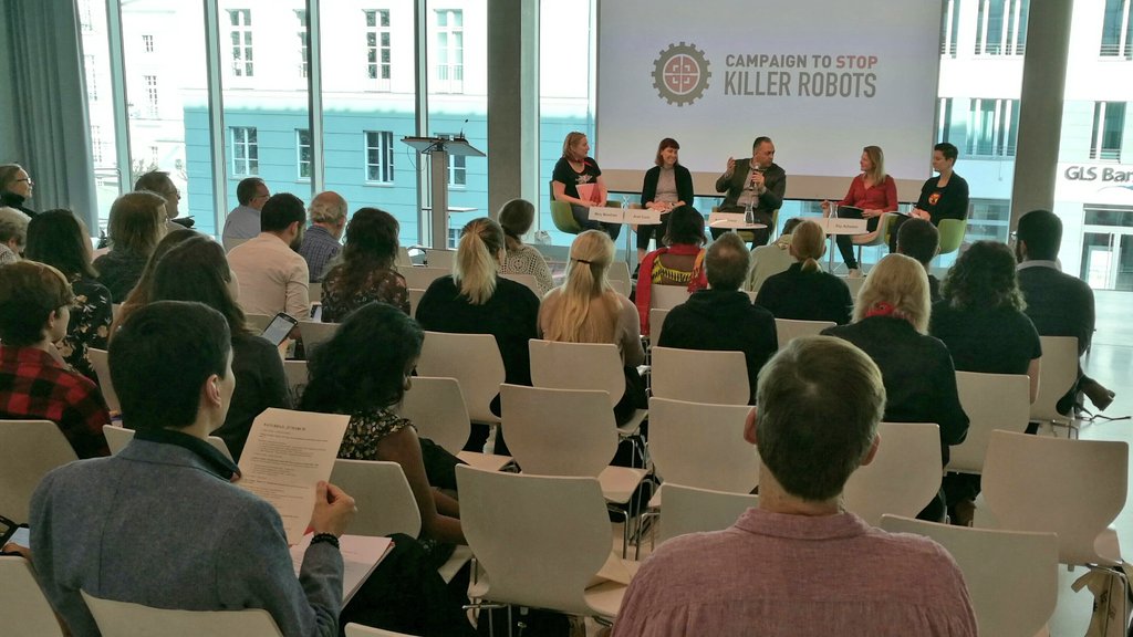 tuulivuori's tweet image. Toinen päivä Berliinissä @BanKillerRobots-kokoontumisessa alkamassa. Seuraa tapahtumaa tunnisteella  #KillerrobotsGer! 

#robottiaseet #aseistariisunta