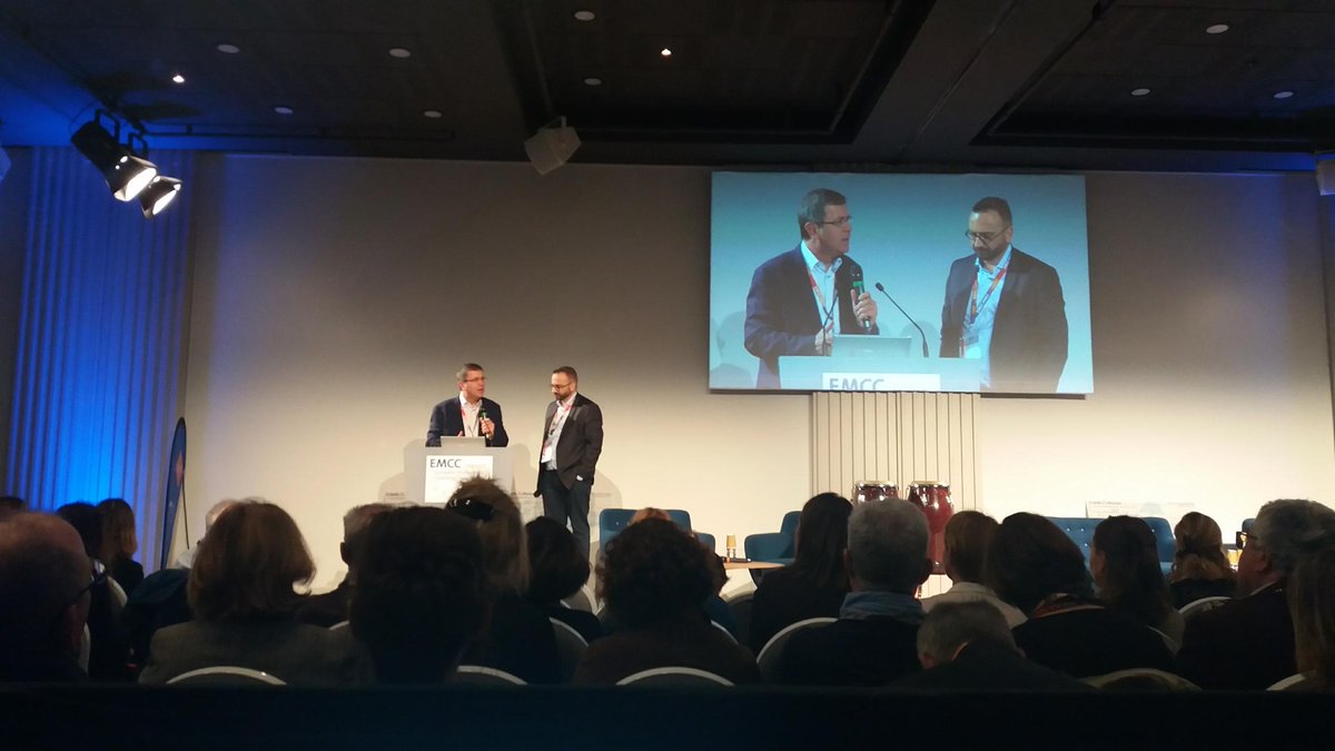 EMCCFrance's tweet photo. Ouverture de la 2ème journée du #ColloqueEMCC France par Stéphanie Boivin-Champeaux, Responsable de l'organisation du Colloque, Gabriel Hannes 🌿, Président de l'EMCC France et Dr. Riza KADILAR, Président de l'EMCC - European Mentoring and Coaching Council @EMCCMarketing ! https://t.co/UuLj1Uz2jq
