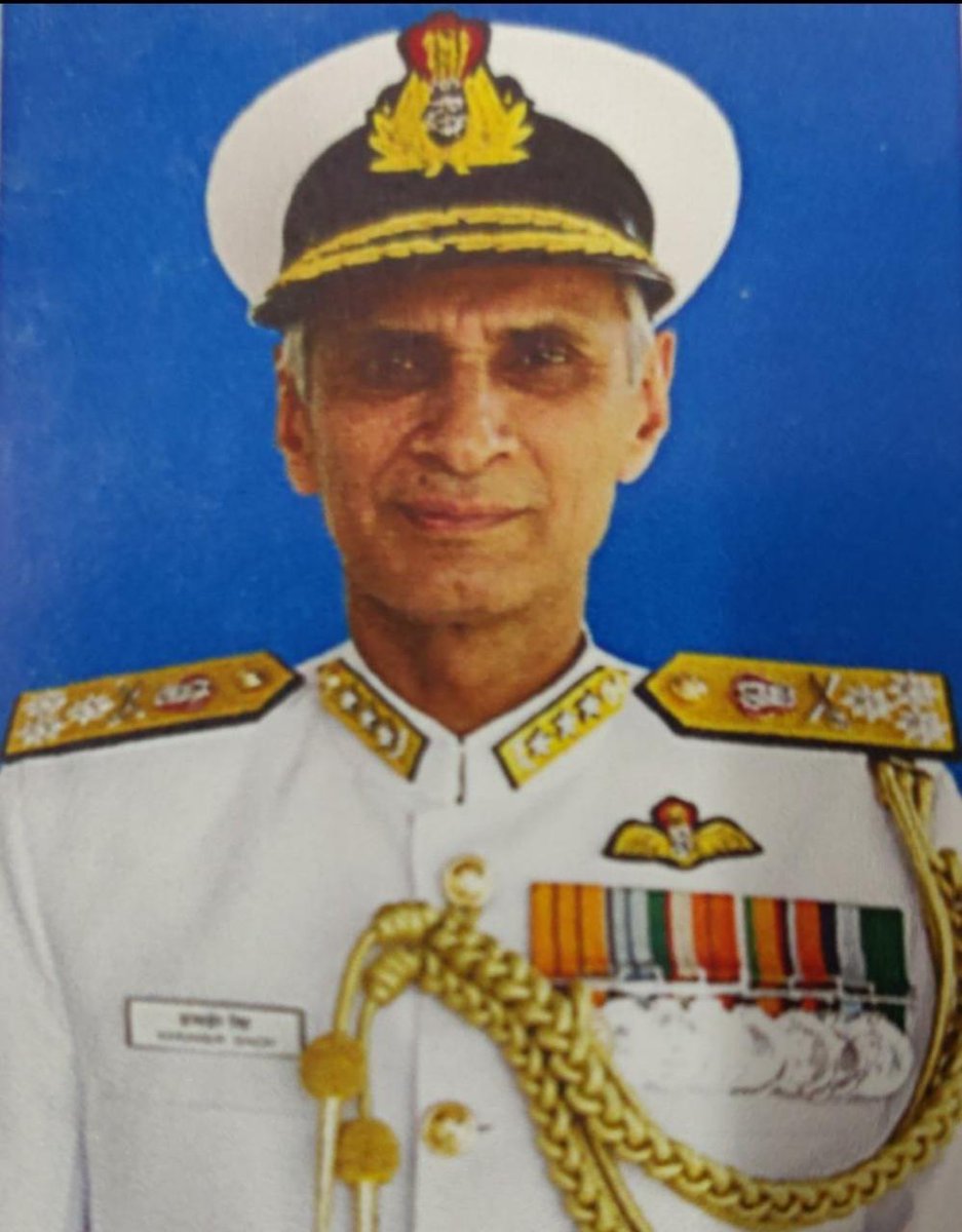 SpokespersonMoD's tweet image. Government appoints Vice Admiral Karambir Singh, PVSM, AVSM, FOC in C Eastern Naval Command as the next Chief of Naval Staff vice Admiral Sunil Lanba,PVSM, AVSM, ADC, who vacates the office on 31 May 2019.