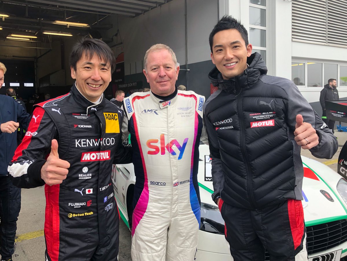 Tsugio Matsuda No Twitter マーティン ブランドル選手発見 子供の頃 F1ドライバーとしてよく見ていた選手 今も ニュルに参戦しているのが凄い それにしても 霧晴れないかな