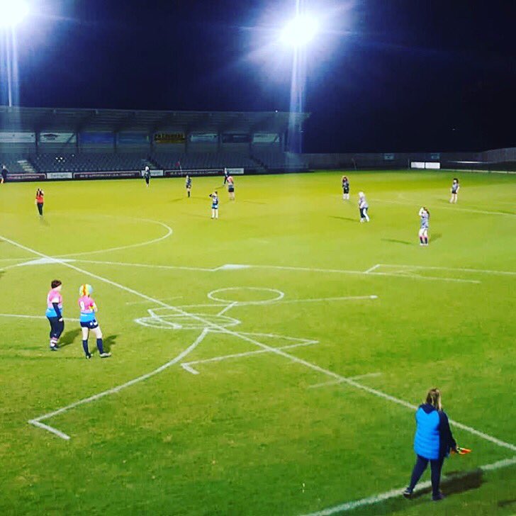 KatHuggins3312's tweet photo. Last night ladies from all different teams in the north east joined to play in a fun charity match at Darlington rugby club, this year's theme was 'Wigs and Tashs' money raised went to the Wooden Spoon Charity. 

#strongwomen #womensrugby #Thisgirlcan #onehugefamily https://t.co/eAzW4pOqmH