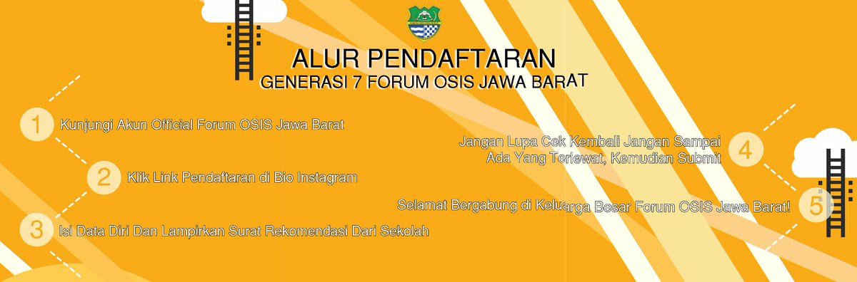 [OPEN RECRUITMENT ANGGOTA FORUM OSIS JAWA BARAT 7TH GENERATION] 

Surat delegasi bit.do/suratdelegasif…

Pendaftaran 20 Mar-20 Apr 2019 secara online

Informasi lebih lanjut
Zuldi    : +6282261888810
Zumar : +6281381013584