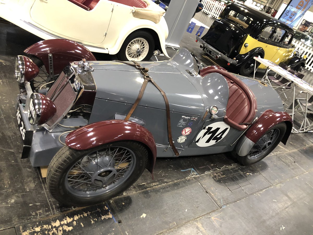 pre1940triumph's tweet photo. Good Morning from @prac_classics @NECRestoShow here at @thenec!We’re here in Hall 3, Stand 230 with a superb variety of Pre-War Triumph’s. Tickets are still available on the door. We look forward to seeing you! https://t.co/ZrML6PPJfe