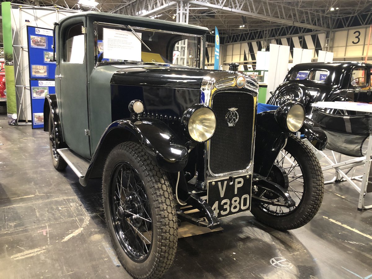 pre1940triumph's tweet photo. Good Morning from @prac_classics @NECRestoShow here at @thenec!We’re here in Hall 3, Stand 230 with a superb variety of Pre-War Triumph’s. Tickets are still available on the door. We look forward to seeing you! https://t.co/ZrML6PPJfe