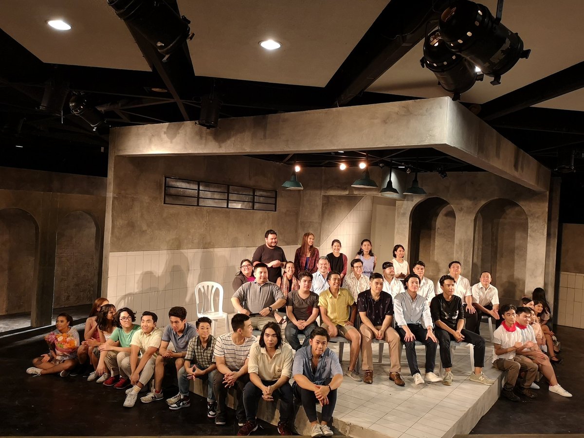 unSauLicited's tweet photo. Congratulations to @TAofficial_ for staging the theater adaptation of Batch '81, Alpha Kappa Omega!
It will run until April 13.
#TA40 #AlphaKappaOmegaTA #SturmundDrang #BagyoatBagabag
Warning: The play contains scenes with themes that are sexual, violent, and are about drugs. https://t.co/0kZqIA3ZVR