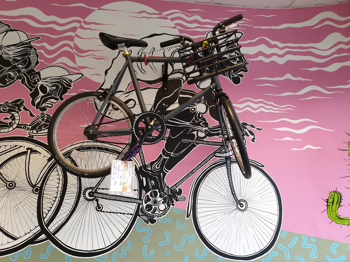 Fabulous Alpini compact mini velo bike, complete with a basket, perfect for getting about town! Come and check out our great selection of bikes and enjoy a coffee while you browse! <a href="/harringayonline/">Harringay Online</a> <a href="/my_AFK/">afk.my.start</a> <a href="/HaringeyCycling/">Haringey Cycling</a> <a href="/EnfieldCouncil/">Enfield Council</a> <a href="/bluehouseyard/">Blue House Yard</a> @ElfridaCamden