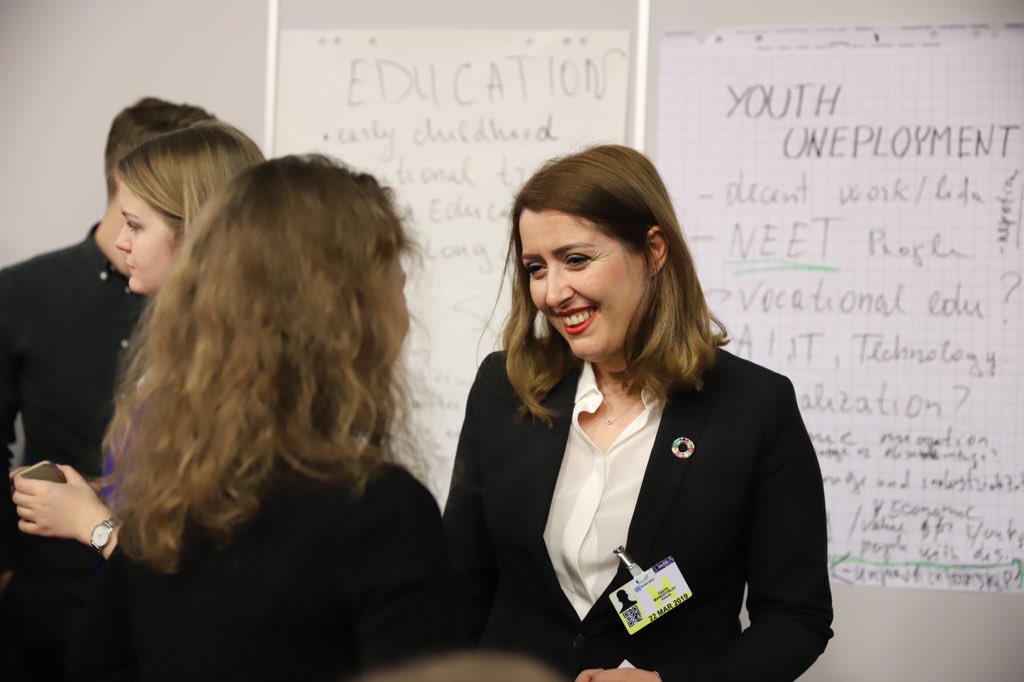 GManastirliu's tweet photo. It was a privilege to chair on behalf of @AlbGov this year’s Regional Forum on SDGs for the UNECE region. 
It is crucial that while we strive for progress we should leave no one behind ensuring that our societies do not suffer from inequalities and exclusion. 
#RSFD2019 https://t.co/aFM2nwnG5z